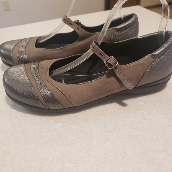 Abeo Noelle Metallica brown Mary Jane comfort Angelica Size 10 - Picture 4 of 10